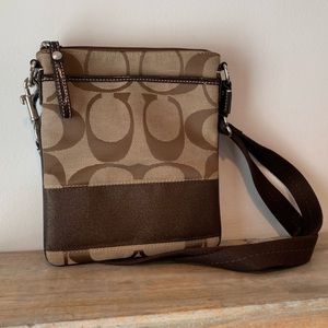 Coach Brown Signature C Crossbody